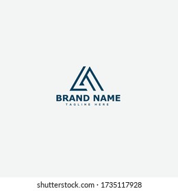 LM Letter Logo Design Template Vector