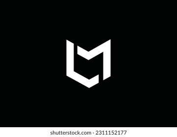  LM Letter logo design and vector logo