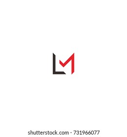 Lm Letter Logo Vector