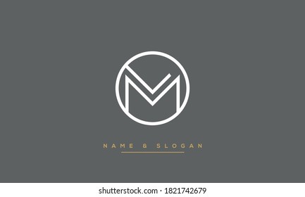 LM, ML Abstract Logo Monogram Template
