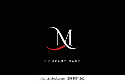 LM, ML Alphabets Letters Logo Monogram