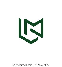 LM monogram company logo element