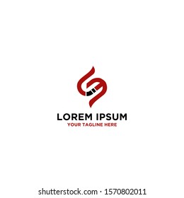 LM, SM letter logo vector design