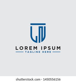 LN letters Initial icons / Monogram.- Vector inspiration logo design - Vector