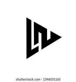 LN Logo Letter Vector Illustration