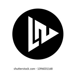 LN Logo Letter Vector Illustration