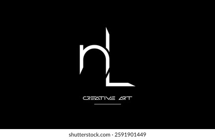 LN, NL, L, N abstract letters logo monogram