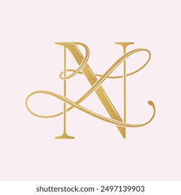 LN,NL, logo LN,Letter LN,monogram KN, vector, logo, Wedding Monogram Initials, Wedding Logo, Wedding Monogram,Logo Design