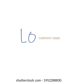 LO handwritten logo for identity