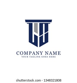 LO initial letter Vector, for accounting and finance company logo design