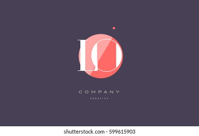 lo l o  retro vintage simple rhombus three 3 letter combination black white alphabet company logo line design vector icon template 