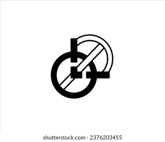 LO Letter Logo And Arrow Simple ,Elegant. Vektor Illustration