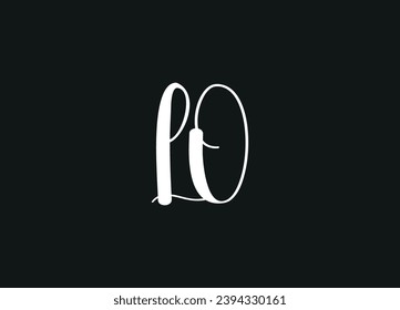 LO letter logo desigen and initial logo desigen