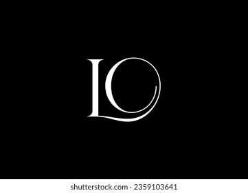 LO  letter logo design and monogram logo