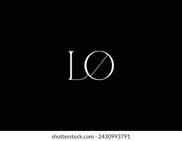 LO  letter logo design and monogram logo