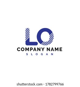 LO Letter Logo Design. LO letter logo Vector Illustration - Vector