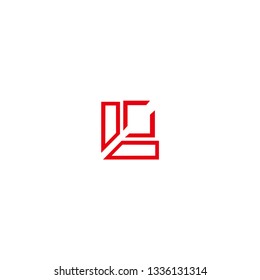 LO LETTER LOGO VECTOR FONT