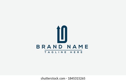 LO Logo Design Template Vector Graphic Branding Element.