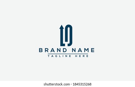 LO Logo Design Template Vector Graphic Branding Element.