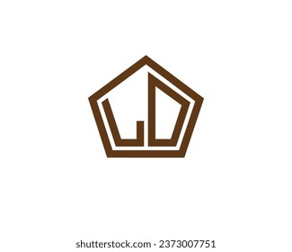 LO logo design vector template