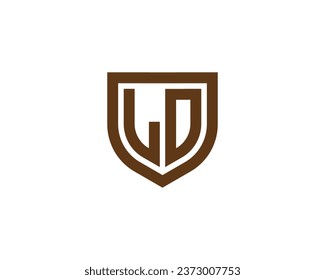 LO logo design vector template