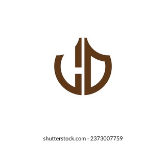 LO logo design vector template