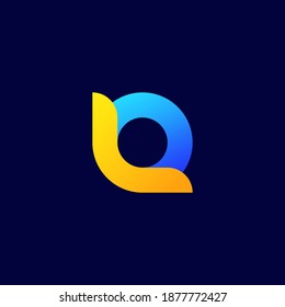 LO modern letter logo design - LO letter logo design template - Creative LO vector mark - LO icon design