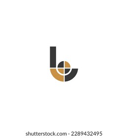 LO, OL, Abstract initial monogram letter alphabet logo design