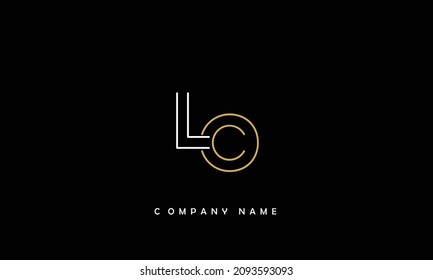 LO, OL Alphabets Letters Logo Monogram