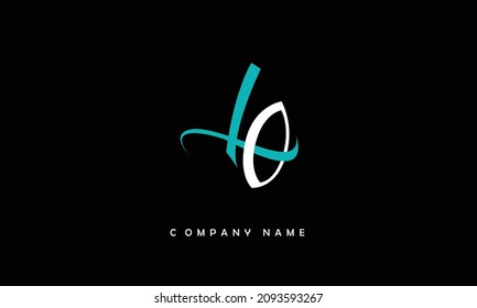 LO, OL Alphabets Letters Logo Monogram