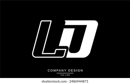 LO, OL, L, O Abstract Letters Logo Monogram design Font Icon