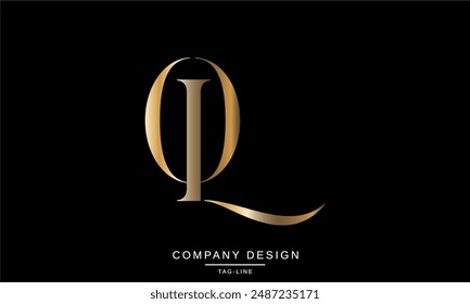 LO, OL, L, O Abstract Letters Logo Monogram design Font Icon