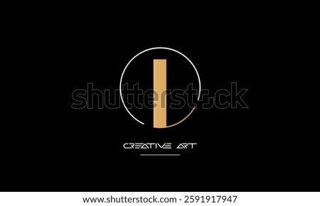 LO, OL, L, O abstract letters logo monogram