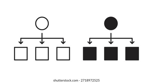 Icono de equilibrador de carga. Símbolo, ilustración del logotipo. conjunto de iconos gráficos