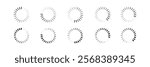 Load icon. Circle website buffer loader or preloader. Vector donload or upload status icon