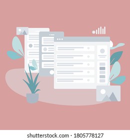 load information by simplifying the display