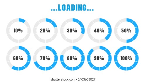 Load status icon Is waiting to process the data In various forms