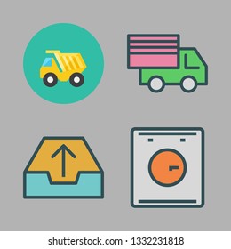 load vector icon set