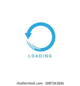 load vector icon. simple illustration of loading elements, editable icons, for web design