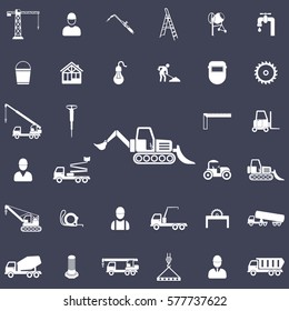 Loader icon. Construction icons universal set for web and mobile