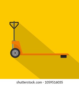 Loader icon. Flat illustration of loader vector icon for web