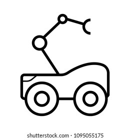 Loader icon, Forklift icon