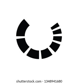 Loader icon. Load sign symbol for upload download