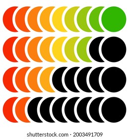 Loader, preloader, progress bar vector element