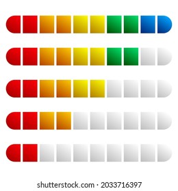 Loader, preloader, progress bar vector element