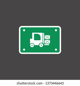 loader truck icon