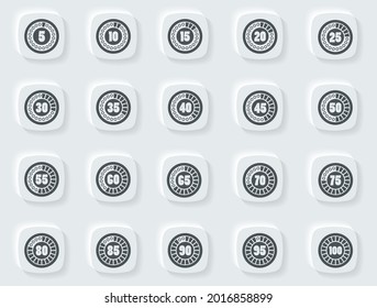 Loader web icons for user interface design