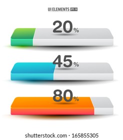 Loaders. Clean loading icons. Preloaders and progress loading bars