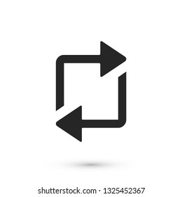 loading arrows icon vector eps 10