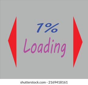 Loading Banner Aesthetic Vector Illustration Stock Vector (Royalty Free ...